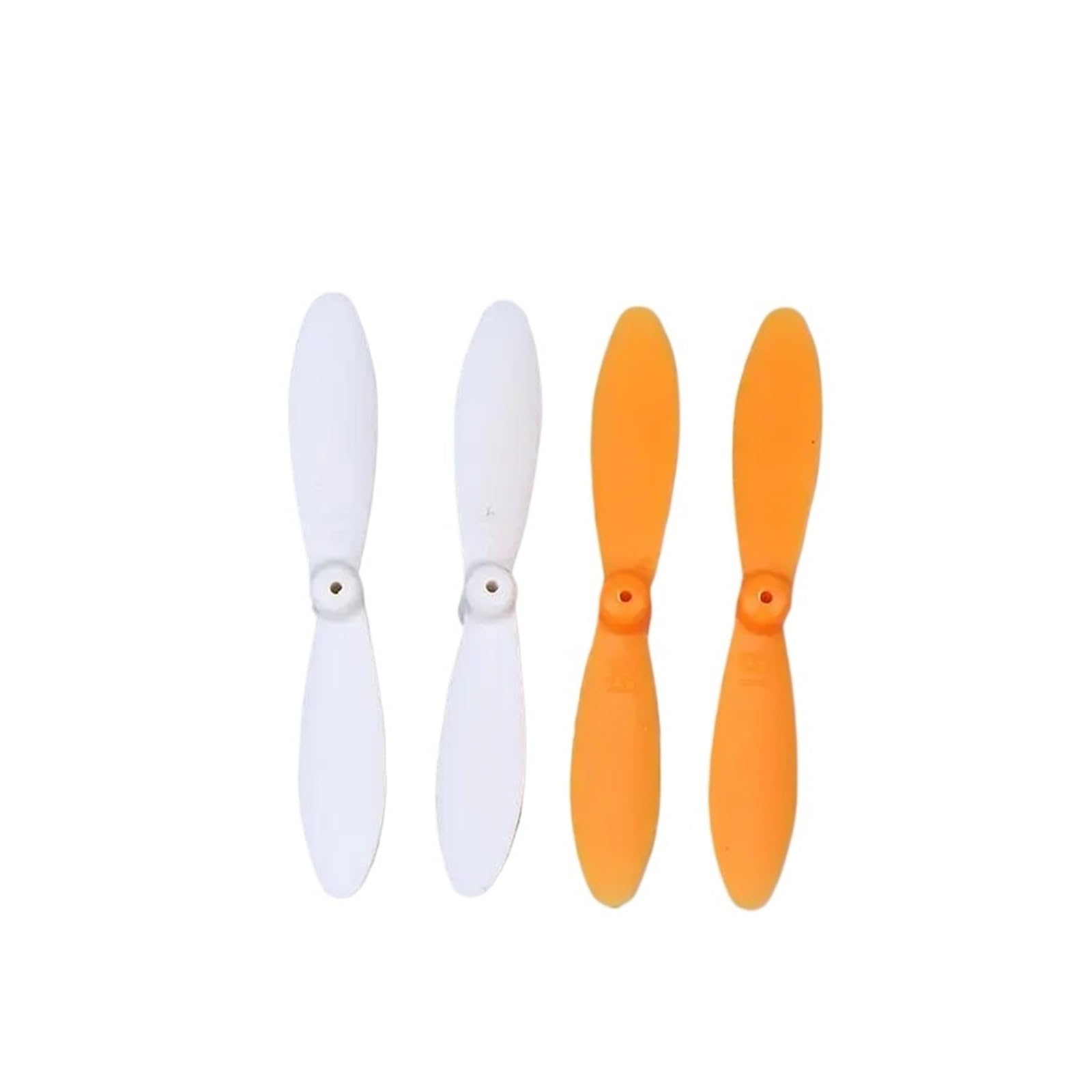 Aros protectores de hélice para dron Mini H702 | Protectores de plástico, blanco naranja, paquete de 4 u 8 protectores(A3)