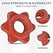 YELARXI Dumbbell Collars, Barbell Spin Lock Hex Nuts Anti Slip Weight Lifting Clip 1