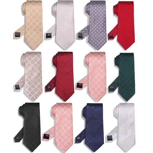 Image of WeiShang Neckties for Men, Classic Formal Tie