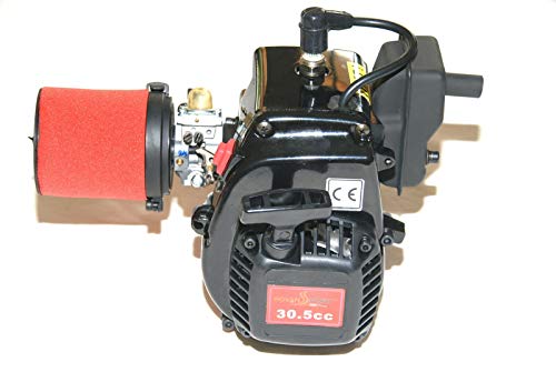 XT-Racing 30,5ccm Motor + WALBRO Tuning VERGASER FÜR REELY Carbon/Dune Fighter Breaker AMEWI Spider Pitbull SMARTECH UNO HPI LRP XTC FG Carson 1:5 1:6 Cover