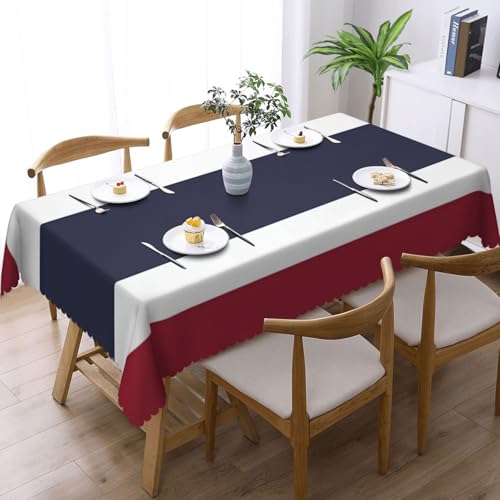 Nappe drapeau Thaïlande rectangulaire grand format tissu déco table - 3