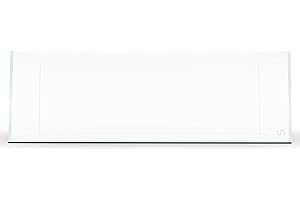 Ultum Nature Systems 45 Gallon Crystal Clear Rimless Aquarium Tank with Low Iron Glass