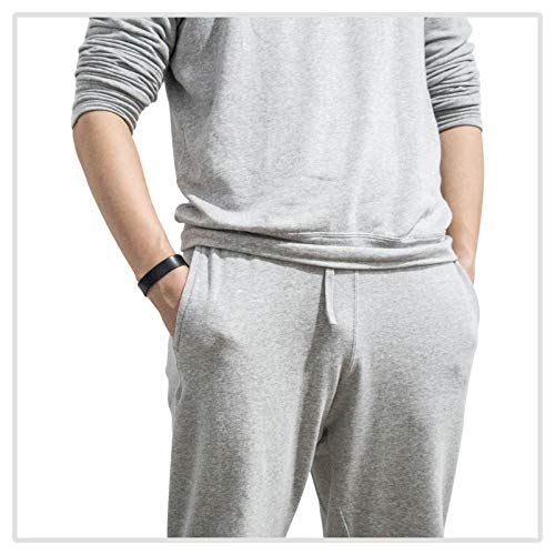 Mgutillart Punk Vintage Alloy Buckle Wristband Leather Cuff Bracelet(Black) #TOP6