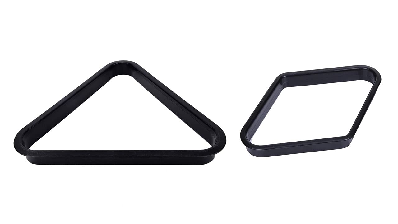 JBB Combo of Snooker and Pool Table Plastic Triangle and 9 Ball Frame in Black Color (B07MY2YD2L) Amazon Price History, Amazon Price Tracker