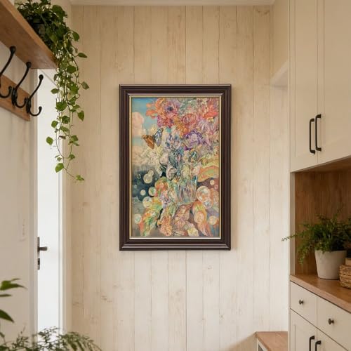 Impression sur toile papillon Andrey Avinoff WCYB déco