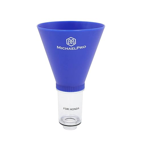MichaelPro Embudo de aceite sin derrames para vehículos Honda, Nissan, Kia y Hyundai  Diseño manos libres para cambiar aceite, ahorra tiempo y