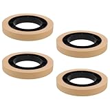 Gatuida 4 Rollen Geldbündelbänder Banknotenbinder Geldscheinbündel Papierbänder Gelb Schnelles Bündeln für Banken und Finanzinstitute