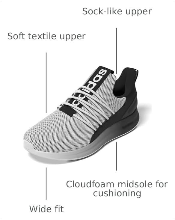 Image of adidas Men's Lite Racer Adapt 7.0 Running Shoes