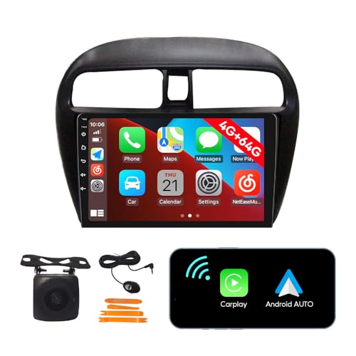 Radio Android para auto 9" táctil con cámara marcha atrás miniatura 1