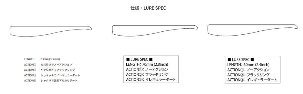 Amazon.co.jp: コアマン(Coreman) アルカリ 60mm #001 カタクチイワシ