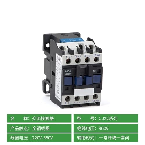 Contacteur CJX2-3210 solution pour protéger un moteur monophasé - 3