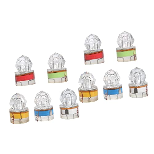 balacoo 2sets Fishing Light Underwater Led Lights Night Fishing Lamp for Fish Lure Waterproof 5pcs*2