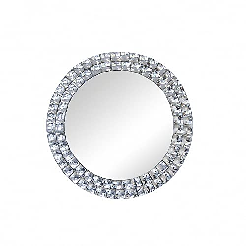 Fomax Miroir 'Versailles' Rond déco en Verre - Diamètre 40cm