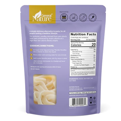 Gluten Free Palace Wonder Noodles Variety Pack Organic Keto Pasta | Zero Carb Noodles | Kosher, Vegan - Friendly, No Sugar thumb #2