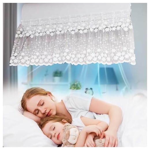 seeYOLO Cortavientos para aire acondicionado, modelo 2024, para todos los modelos de aire acondicionado