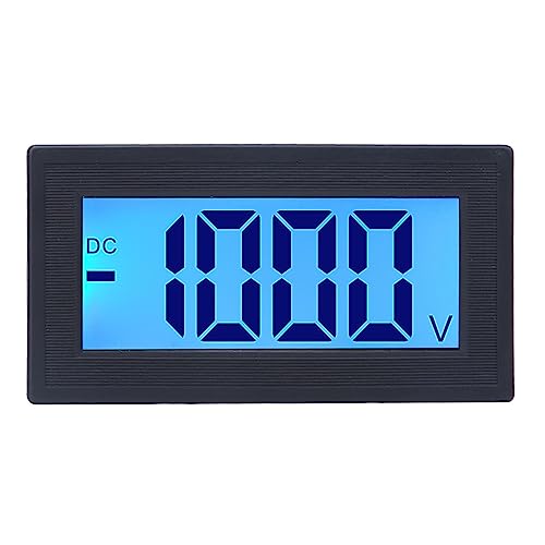 LCD Display Voltage Meter, DC Digital Voltmeter for AC100-240V Power Supply 5135DB 0-200mV (DC 0-1000V)