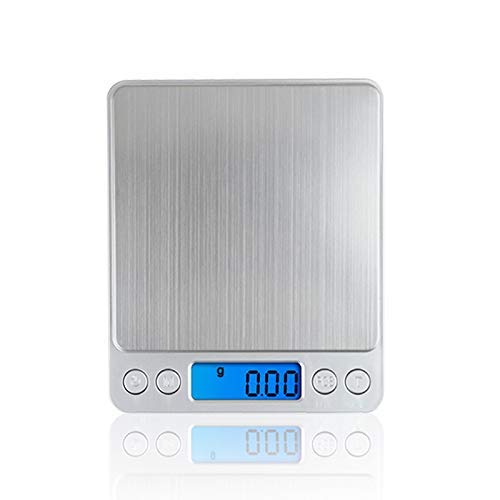 Báscula Digital Portátil Mini con LCD 500g x 0.01g miniatura 2