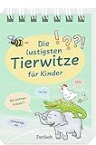  Die lustigsten Tierwitze für Kinder: Witzebuch für Erstleser ab 6 Jahren (Geschenke für die Schultüte und alle weiteren Events für Kinder)
