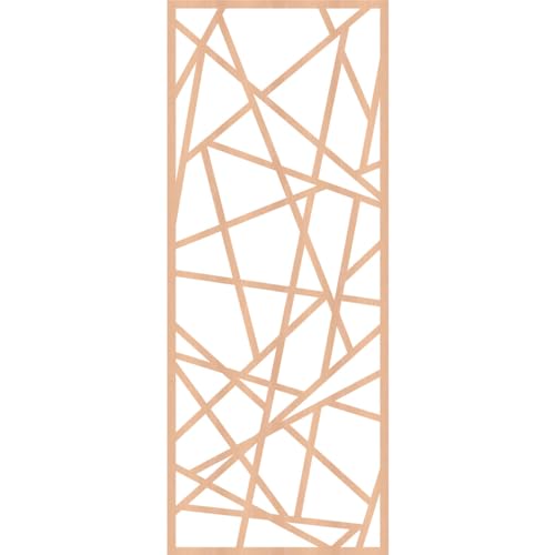 Image of Conway Decorative Pierced Fretwork Wood Wall Panels, 15 3 /8 inchW x 39 3 /8 inchH x 1 /4 inchT, Alder