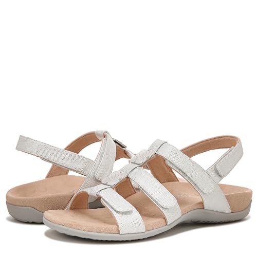 Image of Vionic Rest Amber Backstrap Sand Women Man Made Or Natural Cork Black Sandal (279-171440)
