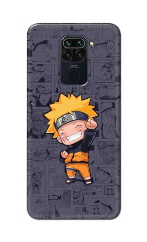 Image of Plastic Printfidaa Printed Hard Back Cover Case For Mi Redmi Note 9 Back Cover (Famous Anime Cartoon Character) -112