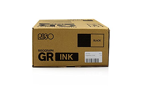 Riso S-539 Noir Multipack d'encre à pigments pour impression à jet d'encre