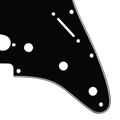 IKN Pickguard de guitare de style SSS à 11 trous avec vis de montage pour guitare mexicaine/américaine moderne FD… - Les Beatles, Paul McCartney, John Lennon, RIngo Starr, George Harrison IKN Pickguard de guitare de style SSS à 11 trous avec vis de montage pour guitare mexicaine/américaine moderne FD… – Image 5
