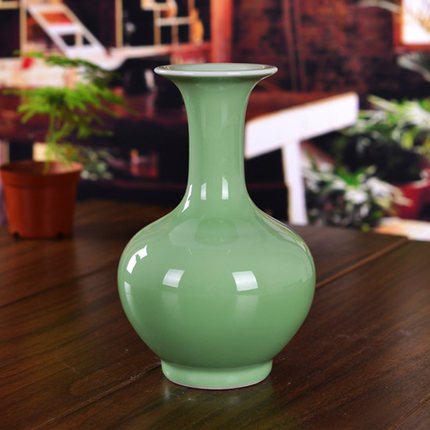 Vase de sol Feng Shui céladon pour sublimer votre décoration de salon