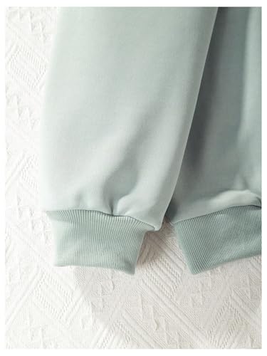 Verdusa Girl's Cute Cartoon Crew Neck Sweatshirts Long Sleeve Pullover Tops4