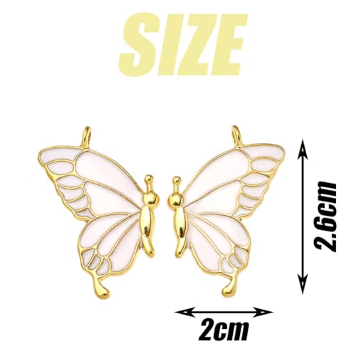 Image of Hodaqe 2 Pcs Butterfly Necklace for Girls and Women Best Friend Friendship, Alloy Fashion Necklace Gift for Forever Best Friend