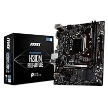 MSI H310M PRO-VH Plus mATX Motherboard (9th / 8th Gen Intel Core, Pentium Gold, Celeron Processors, LGA 1151 Socket, DDR4, VGA/HDMI)