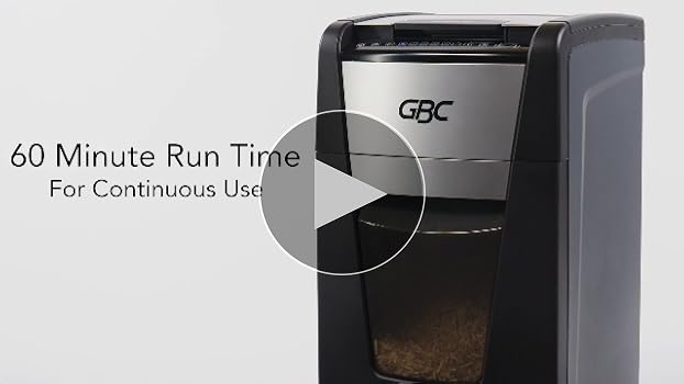Amazon.com : GBC 300M Paper Shredder, Auto Feed+, 300 Sheet