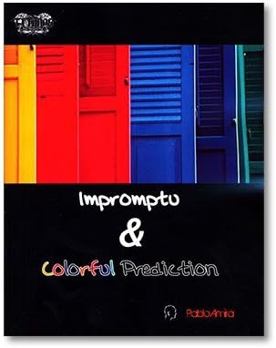 Titanas Impromptu and Colorful Prediction by Pablo Amira Book