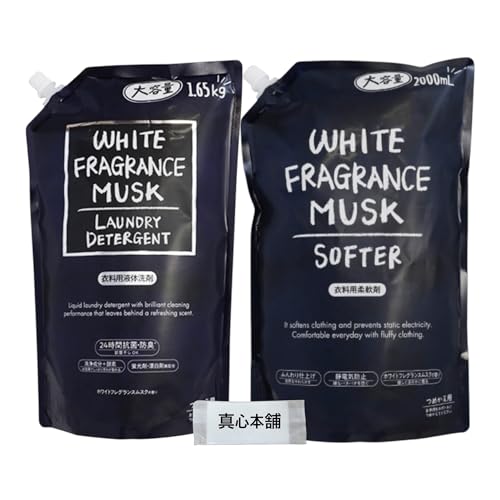 y܂Ƃߔz ~cGC zCgXN zCgtOXXN WHITE FRAGRANCE MUSK e lߑւ t̐ 1.65kg 1 + _ 2000ml {