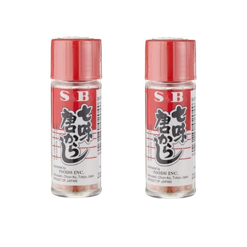 YIJIA | SB Siete Especias - Nanami Togarashi- Shichimi | Mezcla de Especias en Polvo 15g (2 Botella)