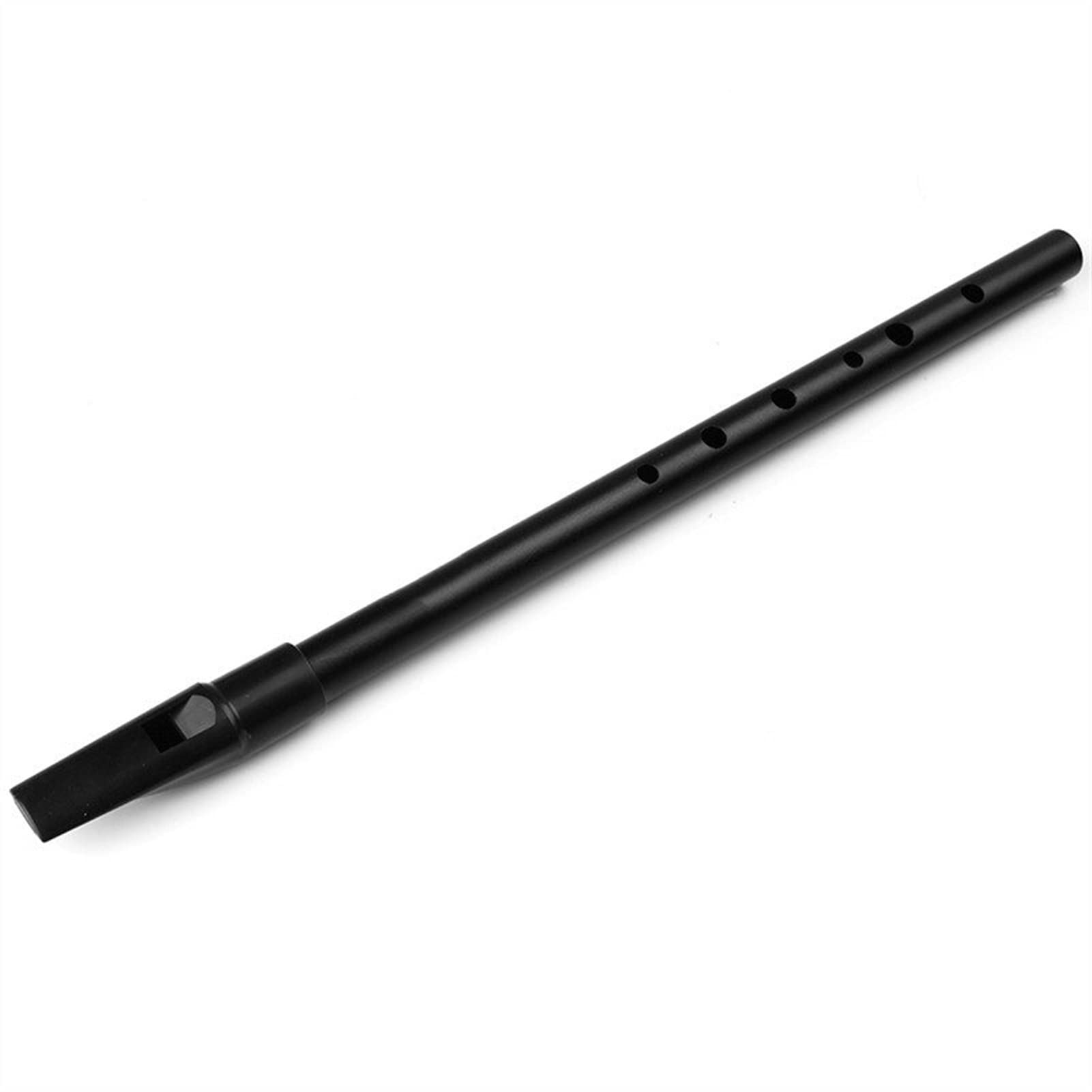 ZUZU Kit Flauto D Chiave Silver Silver Flauto Tin Whistle Strumento Orff Footwind Flauto Flauto Intermedio (Color : Black)