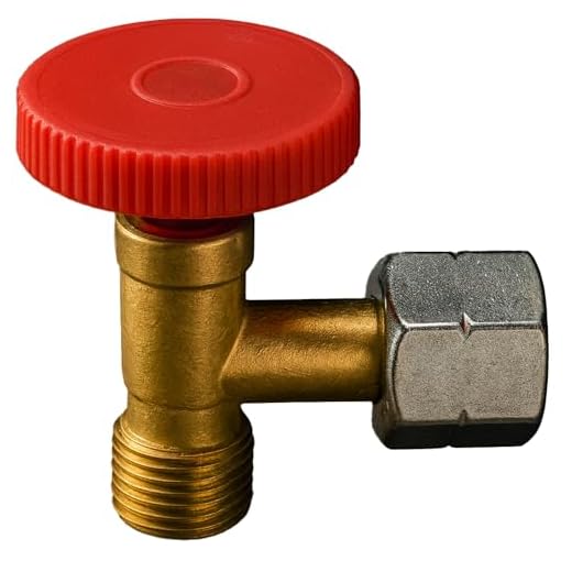 PELMOS Gasdruckregler aus Messing I Zum genauen Regulieren der Gaszufuhr I Stufenloses Gasventil für Gasgrills und andere Gasgeräte