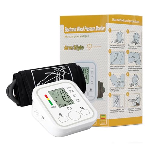 Lvozize Tensiomètre Bras Professionnel, Moniteur de Tension Artérielle Bras avec détection des pulsation...