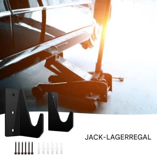 Support mural pour prise Jack Stand et rangement garage en acier