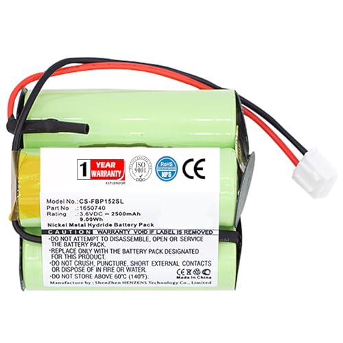 XSPLENDOR 2500mAh Fluke 1650740 Battery for 1522 Thermometer Testpath 140005 1521 Thermometer