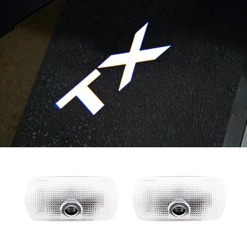 2PCS Lámparas LED Puerta Logo para TX350/TX500H/TX550H+ miniatura 6