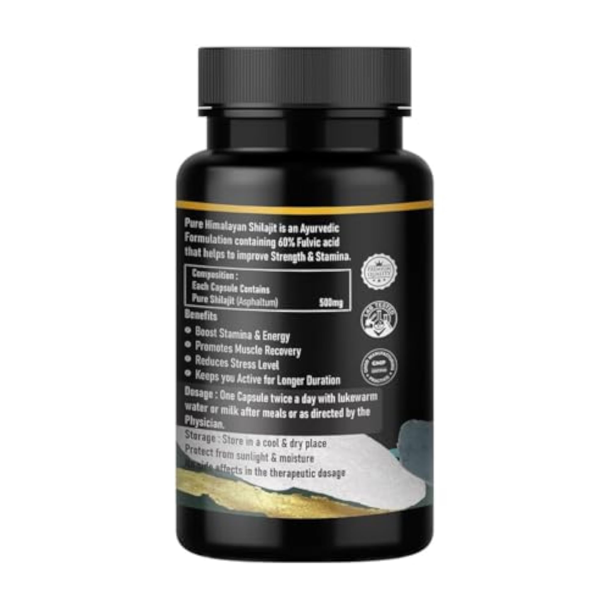 Pure Himalayan Shilajeet & Ashwagandha Capsules