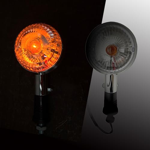 Image of 2Pcs Motorcycle Turn Signal Lights Compatible with Yamaha XV400