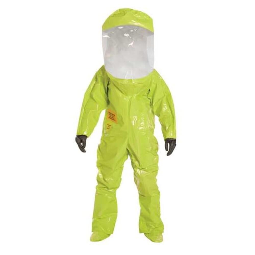 DuPont Tychem 10000 Encapsulated Level A Suit,Training,M,PVC