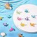 Hoemwarm 28 Pcs Mini Resin Axolotl Charms Bulk 7 Colors Tiny Axolotl Resin Figurine Toy Charms Small Ornament Figurine Axolotl Decoration for Home Garden Landscape DIY Aquarium Dollhouse Ornament