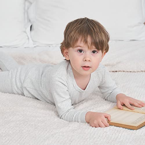 Image of Enfants Cheris Toddler Pajamas Girls Boys Warm Cotton Pjs for Kids, 24M-6T