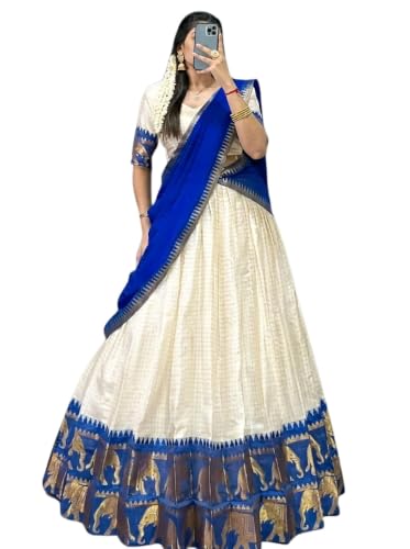 Image of RENVAANI FASHION Women's Traditional Un-Stitched Lehenga Choli | Lehenga Choli for Women | Ethnic Wear Heavy Work Lehenga Choli With Dupatta