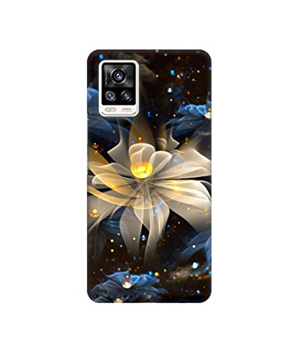 Image of Art Flower Design 3D Printed Hard Back Case Cover for Vivo V20
