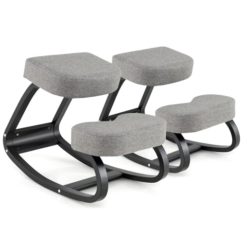 Giantex Ergonomic Kneeling Desk Chair with Cushion