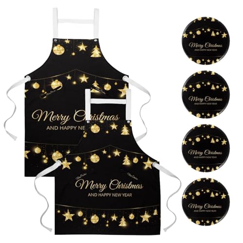 Tabliers de cuisine pour service et pâtisserie festive en bistrot